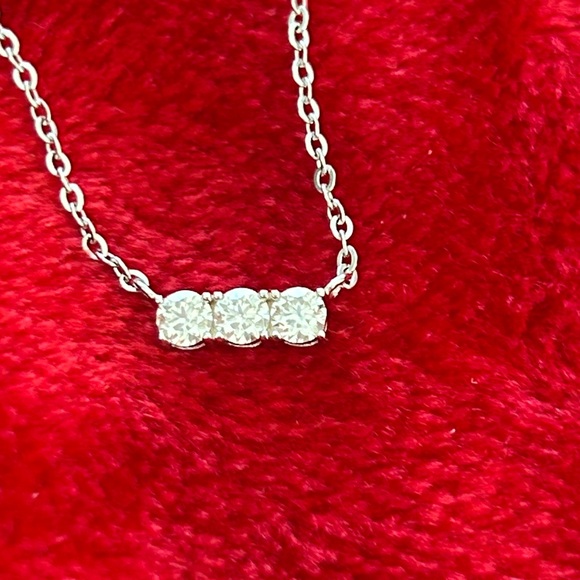 Moissanite Jewelry - Luxury Moissanite Diamond 925 Sterling Silver Necklace